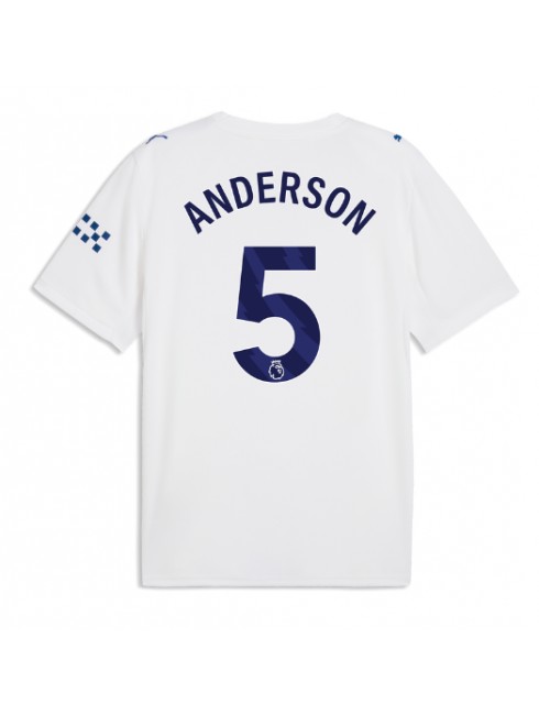 Manchester City Elliot Anderson #5 Ausweichtrikot 2026-27 Kurzarm Manchester City Elliot Anderson #5 Ausweichtrikot 2026-27 Kurzarm